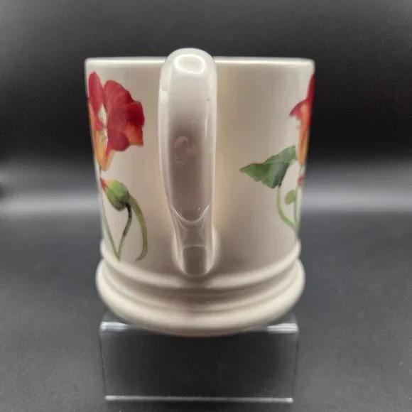 Emma Bridgewater Rare FLOWERS Nasturtium One Pint Mug - Picture 2 of 5